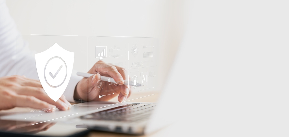 Cybersecurity measures and secure data encryption techniques relevant to an audio visual equipment supplier.